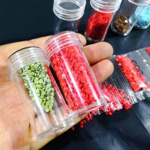 5/10/30/60/90/120 Bottles Diamond Painting Accessories Container Bottles Diamond Painting Tools Crystal Bead Storage jar