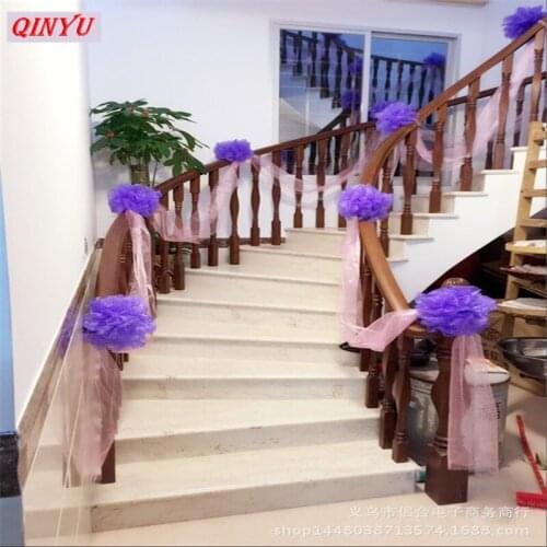 0.48*10m Tulle Table Skirts Baby Shower Birthday Decoration for High Chair Home Textiles Party Supplies 6Z SH015-1