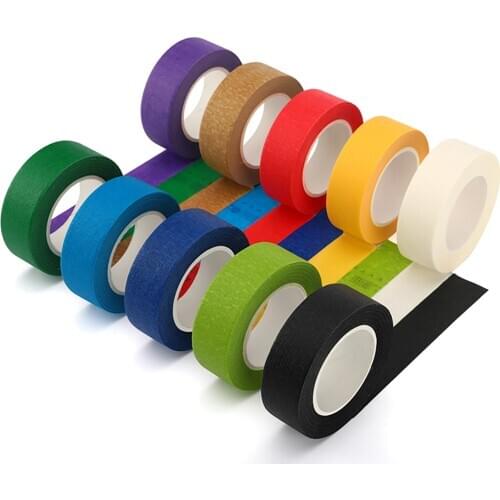 Long 15M Color Masking Tape Indoor Outdoor Diy Painting Decorating Car Spray Paint Sticker Width 20mm