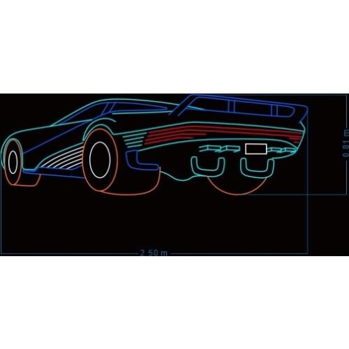 Ferrari Super Car Light Sign For Bar Pub Restaurant Brighten Brand Home Wall Art Decorations Party