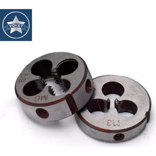 HSS-6542 Metric Threading Die M1 M1.4 M2 M3 M3.5 M4 M4.5 M5 M6 M6.5 M7 M7.5 M8 M8.5 M9 M9.5 M10 M11 M12 Thread Round Dies tool