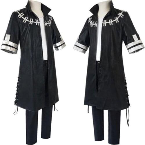 My Hero Academia Boku no Hero Academia OCHACO URARAKA Dabi Cosplay Costume Pu Jacket T shirt Pants Full Set