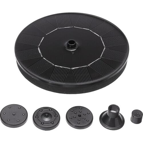 Mini Solar Fountain Solar Water Fountain Pump For Garden Pool Pond Watering Outdoor solar Panel Pumps Kit 210L/h