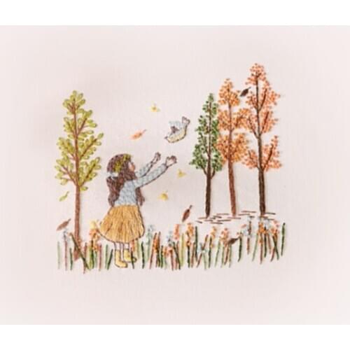 3D Fashion Patterns Painting Embroidery Cross Stitch Kits DIY Needlework Kit