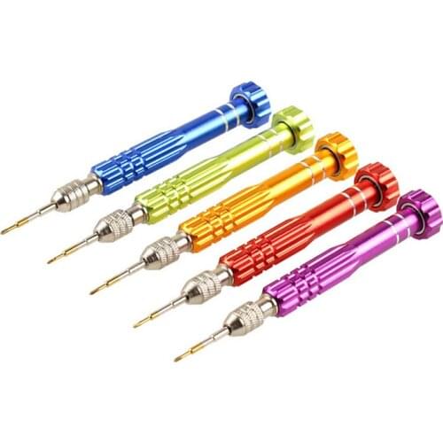 2021 New 1Piece 5 in 1 Precision Telecommunication Tool Set Mini Screwdriver Phone Repair Tools Multitool
