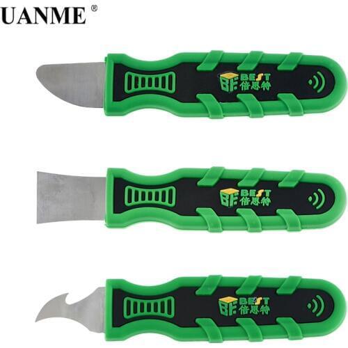 Best New Arrived 3PCS/SET Phone Tablet Confortable handle Opening Tools Metal Spudger Set For iPhone iPad Samsung Smartphone PC