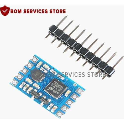 Brand new Six-axis acceleration gyroscope tilt Angle sensor module serial output/analog output gy-952