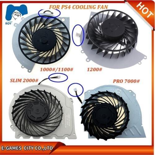 Original Inner Cooling Fan For PS4 Pro 7000 Perfect Host Cooler For Sony PlayStation 4 1000 1100 1200 2000 series replacement