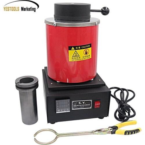 Jewelry melter, Electric melting furnace gold and silver melting oven with capacity 2kg,brass smelting machine joyeri