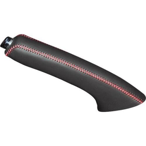 Genuine Leather Handbrake Grips for SsangYong Actyon korando Natural leather cover on the handbrake car accessories interior