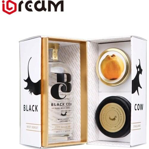 Special Corrugated box new design customized logo priting color inside and outside with white tray for cosmetic jewelry