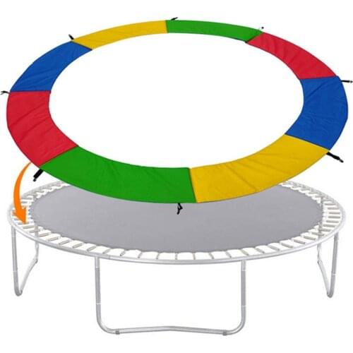 6/8/10/12ft Universal Trampoline Side Protective Cover Replacement Safety Pad Spring Cover PVC Waterproof Trampoline Edge