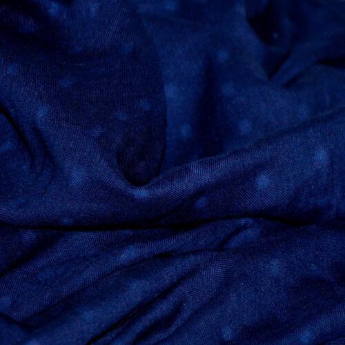 High Quality Bamboo Fiber Cotton fabric High-end clothing scarf tissu Handmade Indigo Tie-dyeing with Pure Plants tissus