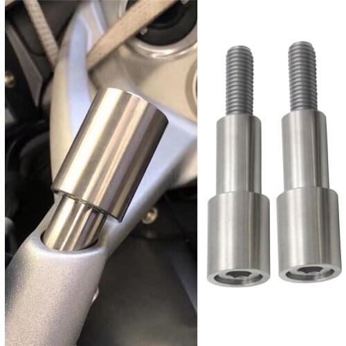 2Pcs Extension Rod Connecting Anti-corrosive Aluminum Navigation Bracket Extension Pole for BMW K1600B/ GT/ GTL