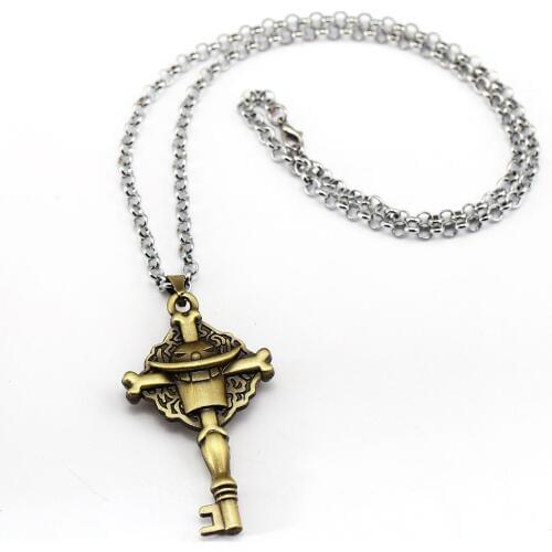 2017 ONE PIECE Necklace OP Sunny Luffy Whitebeard Pendant Fashion link chain Necklaces Friendship Gift Jewelry