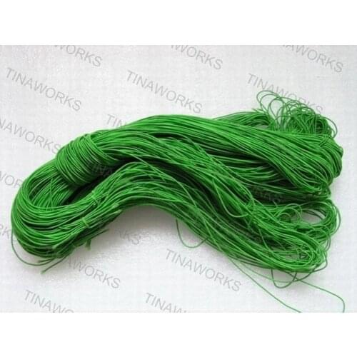 FREE SHIPPING 260 Green Stretch Elastic Beading Cord 1MM