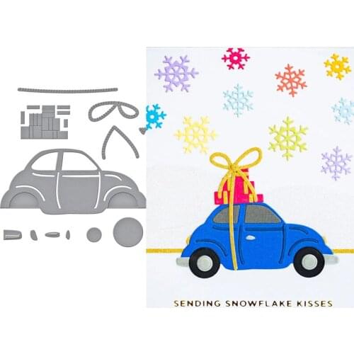 CH 2021 New Arrival Presell Car Stencil Metal Cutting Dies For Scrapbooking Practice Hands-on DIY Album Card Craft Decoration