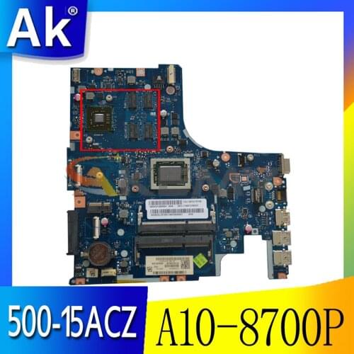 For Lenovo 500-15ACZ portable motherboard LA-C285P motherboard CPU A10-8700P 2GB-GPU has been 100% tested and working
