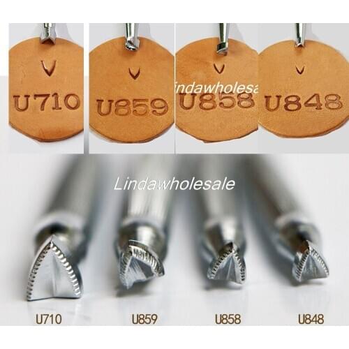 Leather printing Tools U848/U858/U859/U710 Leather Carving tool