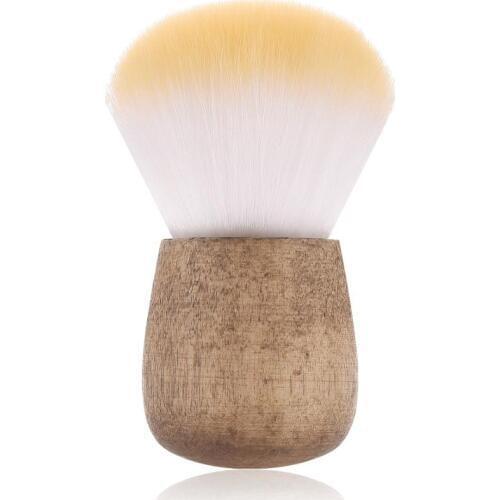 Sywinas Kabuki brush soft synthetic hair natural wood face portable blusher powder Makeup brushes Tools kit