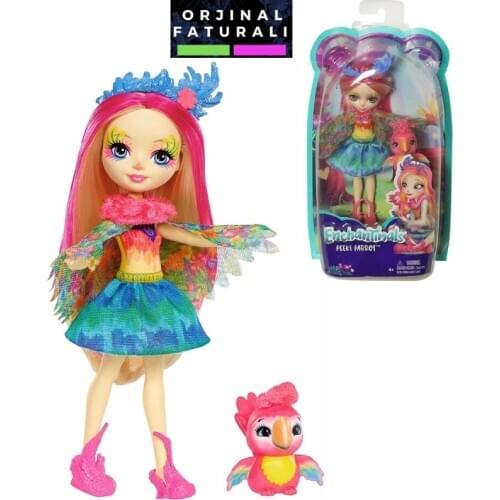 Enchantimals Popular Character Dolls Peeki Parrot and Sheeny