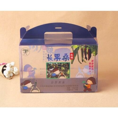 Best quality transparent clear PVC PET crystal plastic box manufacturers ---PX20282