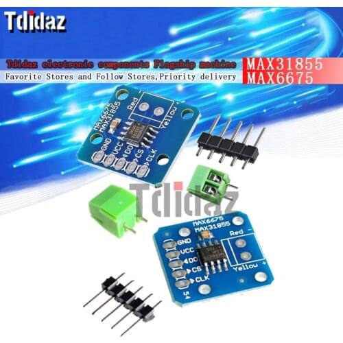 MAX31855 MAX6675 Module K Type Thermocouple temp Sensor new Temperature measurement module
