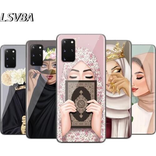 Muslim Islamic Gril Eyes For Samsung Galaxy S20 Plus A01 A11 A21 A21S A31 A41 A51 A71 A81 A91 Ultra 5G Phone Case