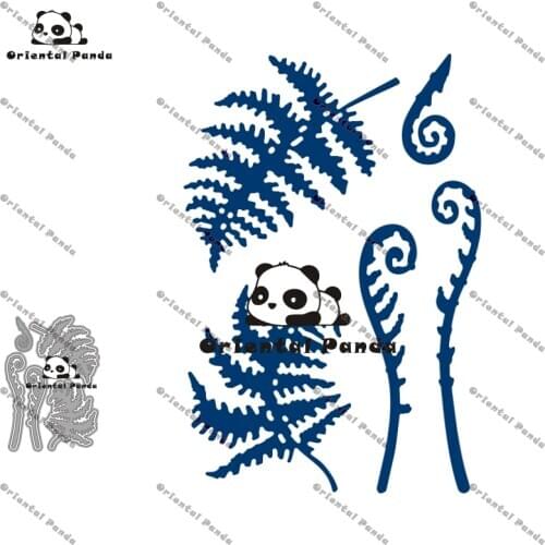 New Dies Beautiful frame Metal Fern Dies photo album cutting dies Scrapbooking Stencil stamps and dies metal cutting