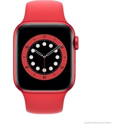 New Original Apple Watch Series 6 GPS 40MM/44MM Aluminum Case with New Colors Red/Blue Sport Band Remote Heart Rate Smartwatch