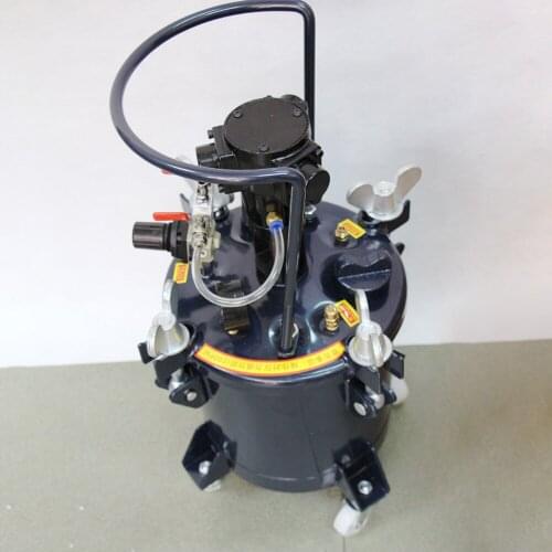 20L Pneumatic Mixing Pressure Tank Paint Spraying Pneumatic Release Agent Pressure Tank Automatic Mixing Spray Paint Barrel