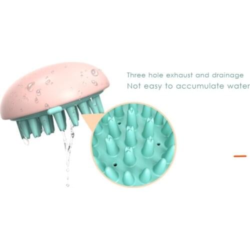 Pet Dog Shampoo Massager Brush Cat Massage Comb Grooming Scrubber Shower Brush For Bathing Hair Soft Clean Silicone Brushes