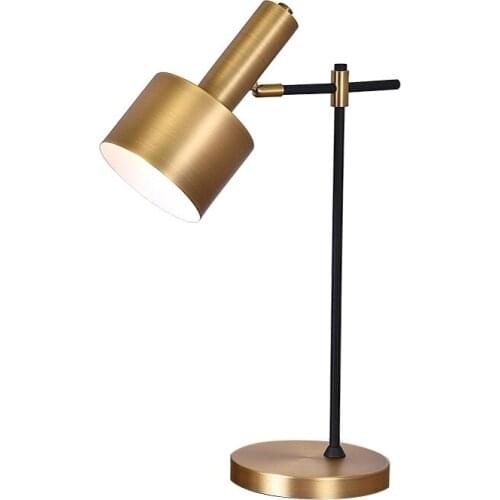 Led Post-modern Bedside Table Lamp Nordic Custom Hotel Apartment Bedroom Study Lamp Personalized Nostalgic Decorative Lighting