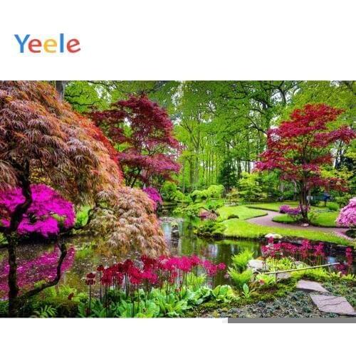 Yeele Forest Backdrop Park Tree Scenery Nature Travel Newborn Kids Baby Birthday Photography Background Photo Studio Photocall