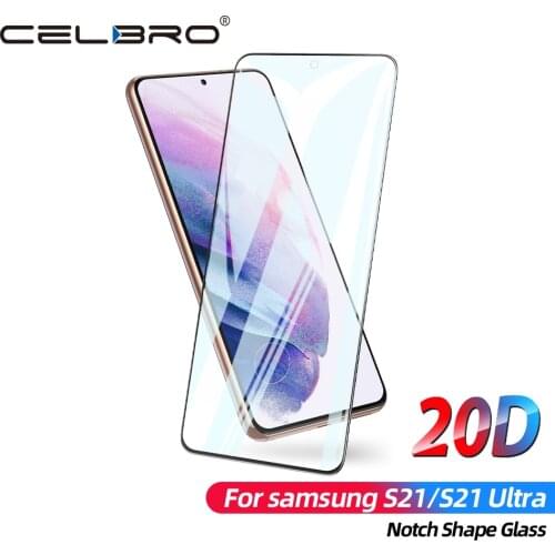 2pcs Tempered Glass For Samsung Galaxy S21 Ultra S21plus Screen Protector Glass For Galaxi Galaxys21 S21ultra Protect Protection