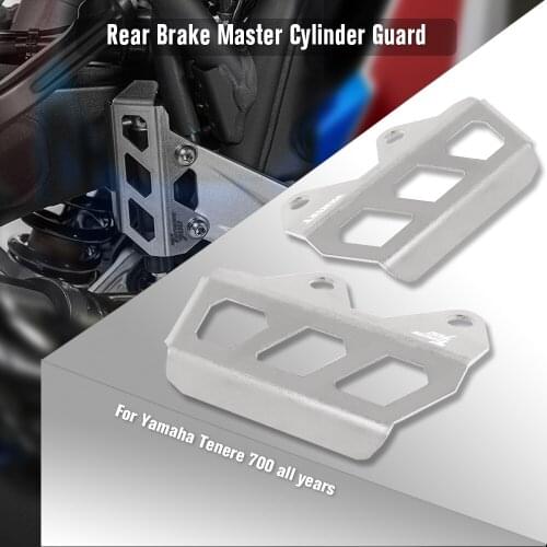 For YAMAHA Tenere 700 XT700Z Gear Shift Lever Protective cover Rear Foot Peg Heel Protective Cover Brake Cylinder Guard