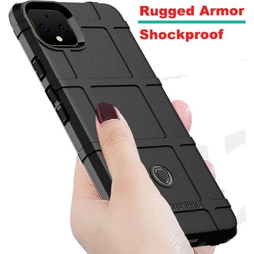 For Google Pixel 4 4XL Case Rugged Armor Shockproof Cover For Google Pixel 4 Pixel 4XL Soft Silicon Button Protection Case