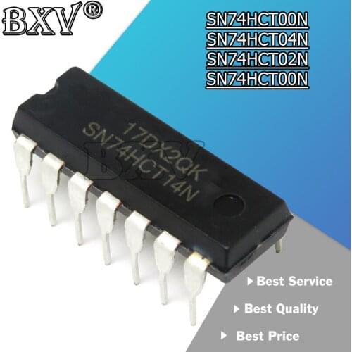 10pcs 74HCT00N DIP-14 SN74HCT00N DIP14 74HCT00 DIP