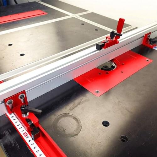 Woodworking T Slot Stopper Miter Gauge Fence Connector Alloy Miter Track Stop Block Saw Table Sliding Brackets Chute Limiter
