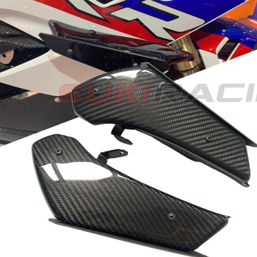 For BMW S1000RR S 1000 RR 2019 2020 2021 Carbon Fiber Motorcycle Side Front Aerodynamic Winglets Motorcycle Accessories