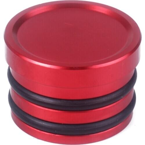 Rear Block Breather Fittings and Plug Fits B16 B18C Catch Can M28 10AN Red