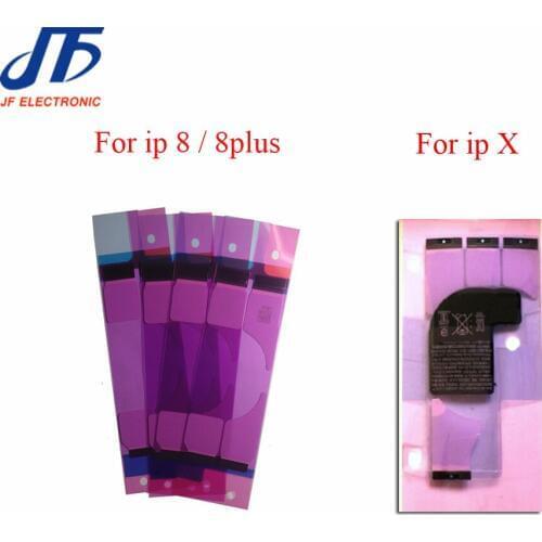 Free Shipping Battery Adhesive Glue Tape Strip Sticker For iPhone 8 8G 8 plus X Repair parts 200pcs/lot