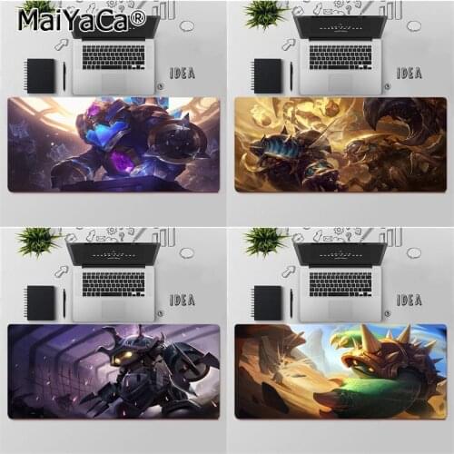 MaiYaCa Top Quality league of legends Rammus Durable Rubber Mouse Mat Pad Free Shipping Large Mouse Pad Keyboards Mat