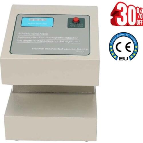 Needle Detector WB-Y01 Shoe Needle Detector High Accuracy Shoe Metal Detector 13mm Depth Nail Testing Machine