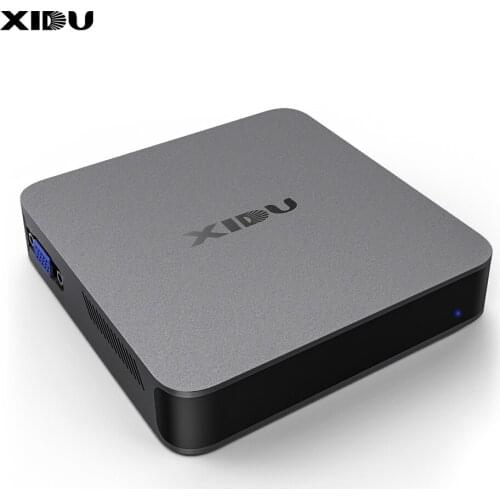 XIDU PhilMac Intel Celeron J4115 DDR4 Linux Window10 4K 8GB+128 GB ultra small pc mini computer