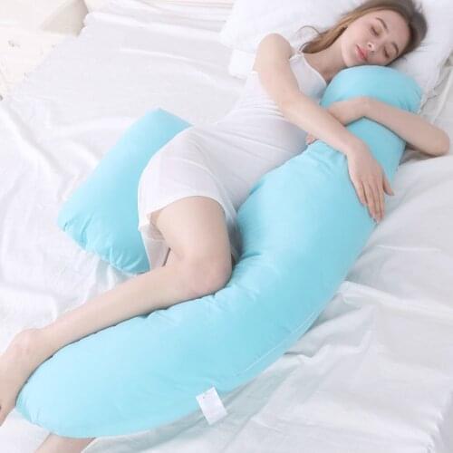 Multifunctional Soft Pregnant Woman Pillow Washable U Shape Waist Protection Side Sleeping Pillows Cushion for Maternity