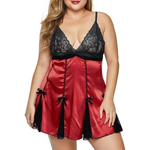 Fashion Hot Sale Womens Sexy Lingerie Sexy Plus Size Suspender Skirt Sexy Pajamas S M L XL XXL XXXL XXXXL 5XL 6XL
