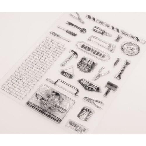 Butterfly Flower Silicone Clear Seal Stamp DIY Scrapbooking Emboss Photo Album