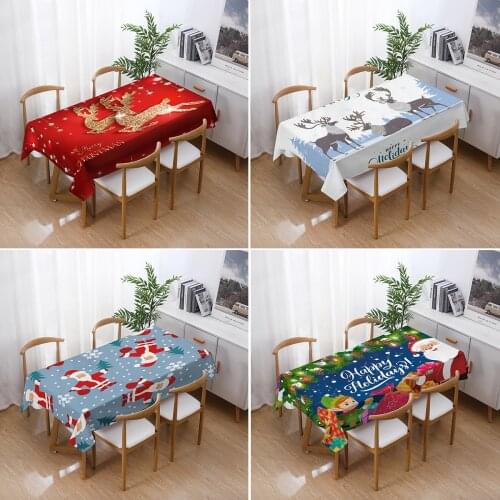 SYWJZ New Year Tablecloths On The Table