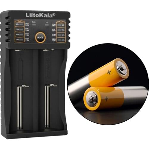 Liitokala Lii-PD4 Lii-S8 lii-202 Lii-S6 Battery Charger for 18650 26650 21700 18350 AA AAA 3.7V/3.2V/1.2V/ lithium NiMH battery